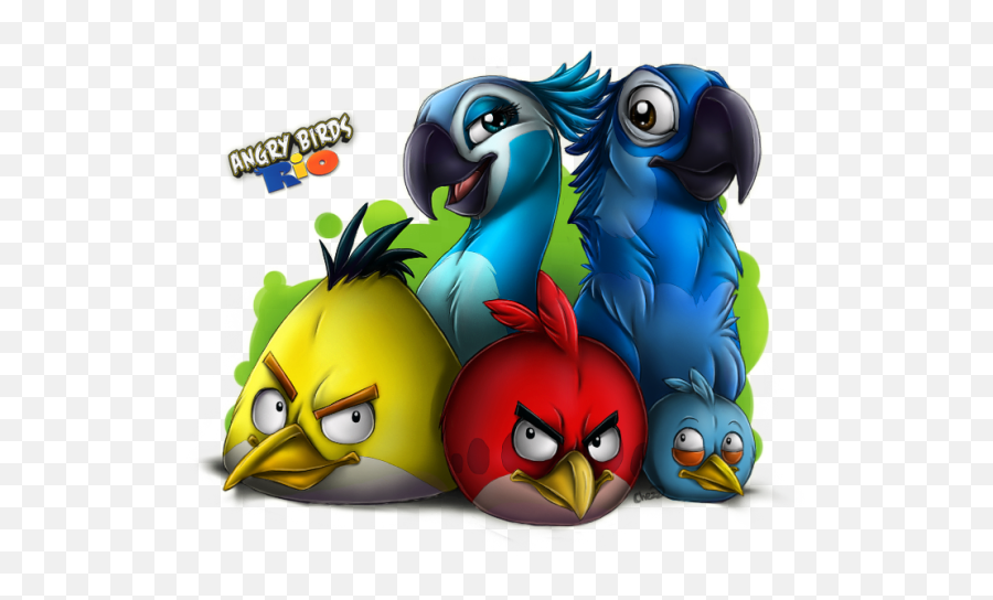 35 Different Angry Birds Pictures - Angry Birds Rio Emoji,Big Angry Bird Facebook Emoticon