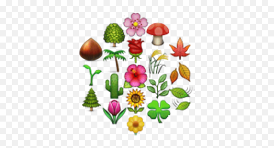 Download Flowers Emoji Png Plants Emojis Roblox Vector - Iphone Lotus Flower Emoji,Spring Emoji