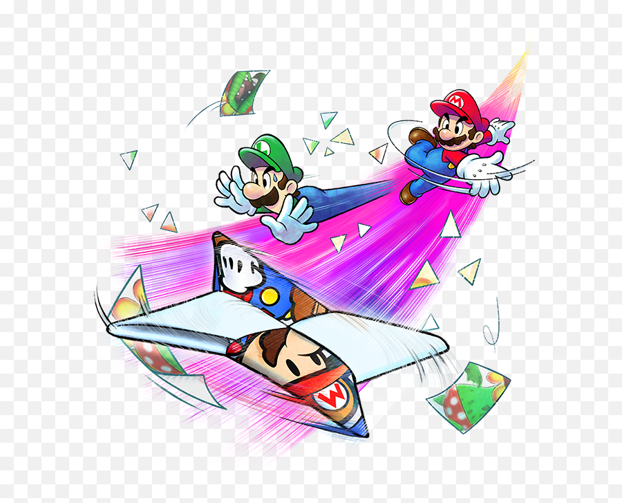 Paper Mario - Paper Mario Mario And Luigi Paper Jam Bros Emoji,Powder Puff Character Emotions