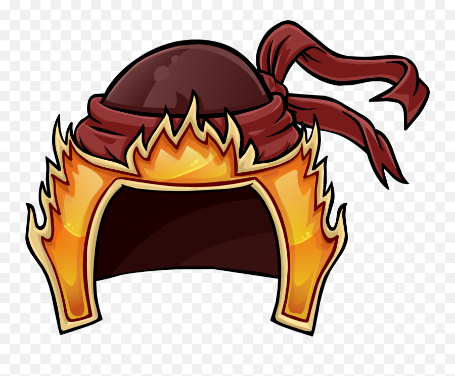 Items - Club Penguin Fire Ninja Clothes Clipart Full Size Emoji,Viking Helmet Emoji