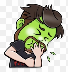 Telegram Sticker 55 From Collection By Maxfer75 U0026 Tanik72 Emoji,Vomiting Emoji Without Movement