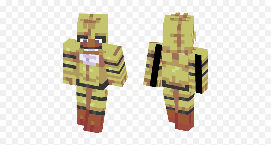 Download Pizza Chica Fnaf Series - Minecraft Skin For Emoji,Fnaf Emojis .