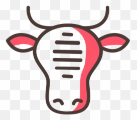 Cow Flat Icon Stoke Transparent Png U0026 Svg Vector Emoji,Cow Emoticon Vector