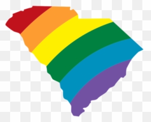 South Carolina Lgbt Rainbow Decals Laptop - Water Bottle Emoji,Bi Flag Emoji Copy And Paste