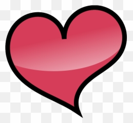 Heart Opengameartorg Emoji,Heart Outline Emoji