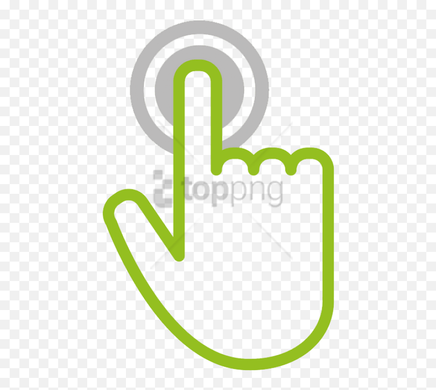Free Png Download Hand Touch Icon Png Images Background - Touch Hand Crusor Png Emoji,Rock Paper Scissors Emoji