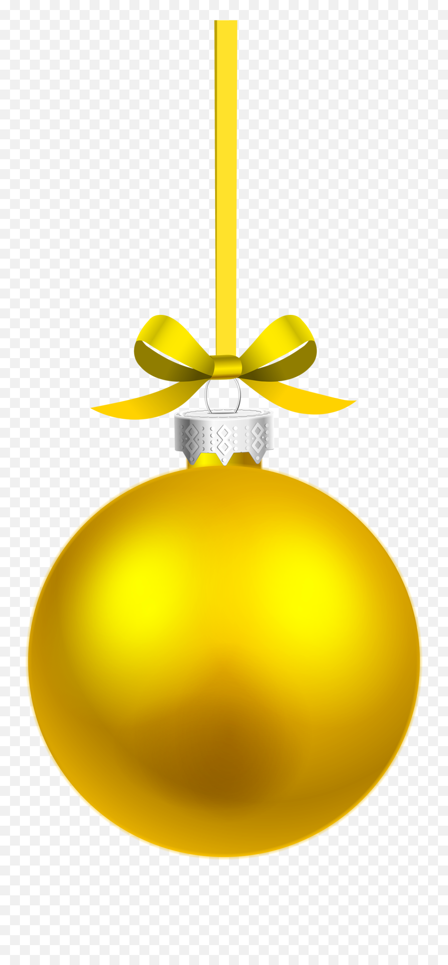 Balls Clipart Ornament Balls Ornament - Yellow Christmas Ball Png Emoji,Christmas Ornament Emoji