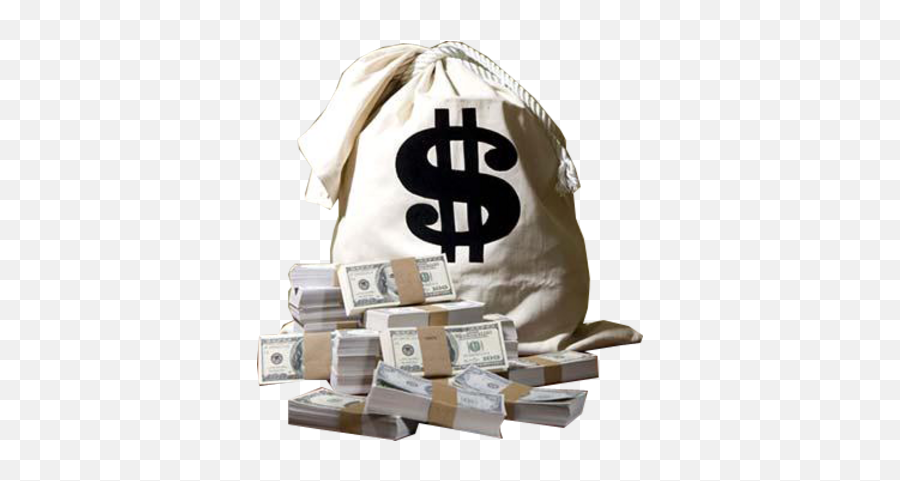 Transparent Money Bag Money Bag Money Stacks Bags - Bags Of Money Emoji,Money Bag Emoji Png