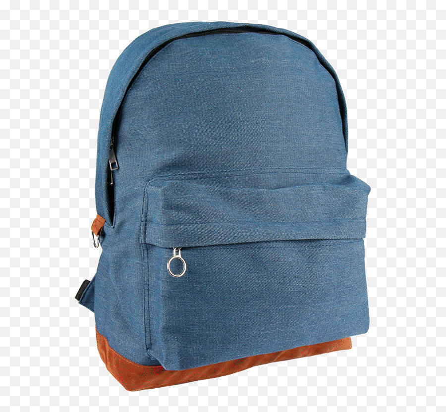 Backpack Casual Denim - Mochila Gif Emoji,Denim Emoji Backpack