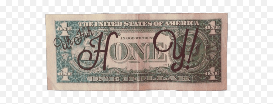 Money Aesthetic Overlay Sticker Sticker - One Dollar Bill Emoji,Money Emoji Background Tumblr
