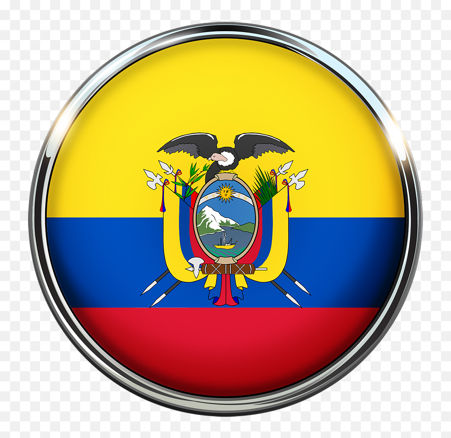 Free Photo Nation Ecuador Free Image Circle Flag Home - Max Ecuador Flag Emoji,Pirate Flag Emoji