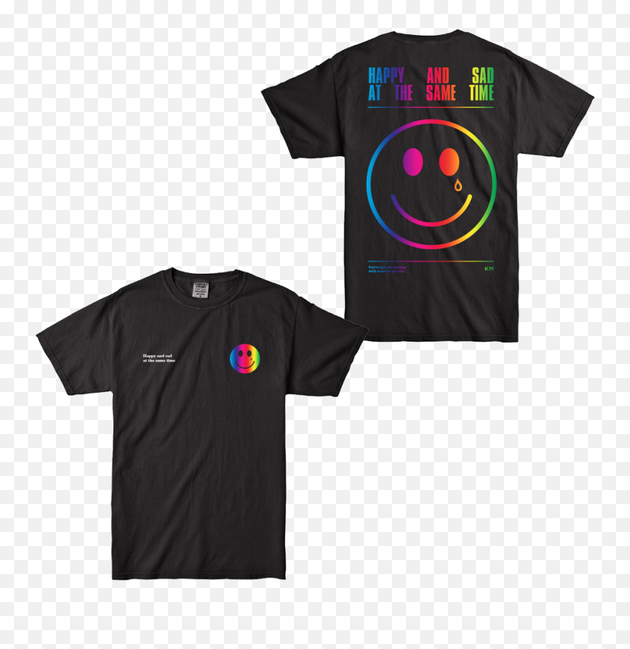 Pin - Kacey Musgraves Happy And Sad Shirt Emoji,100 Emoji Tee