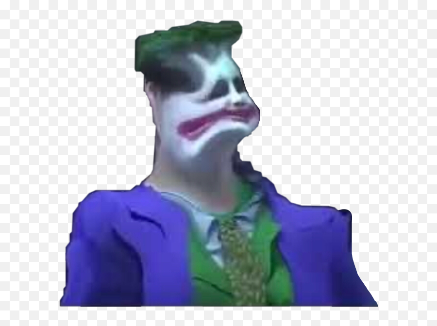Joker Distorted Distortedjoker Sticker - Joker Emoji,Distorted Emoji Meme