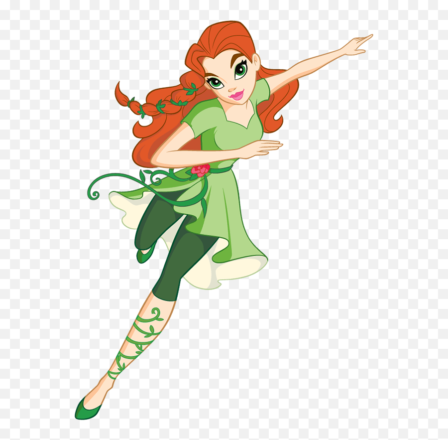 Poison Ivy Super Hero Girls - Poison Ivy Dc Superhero Girl Emoji,Deathstroke Emoji