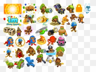 Pin - Bloons Td Battles All Towers Emoji,Star Citizen Emoji