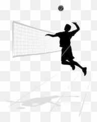 Clipart Volleyball Attack Clipart - Volleyball Physical Education Project Emoji,Volleyball Spike Emoji