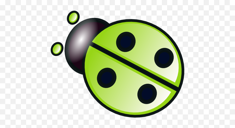 Green Ladybug Clipart - Green Ladybird Clipart Emoji,Mariquita Emoticon