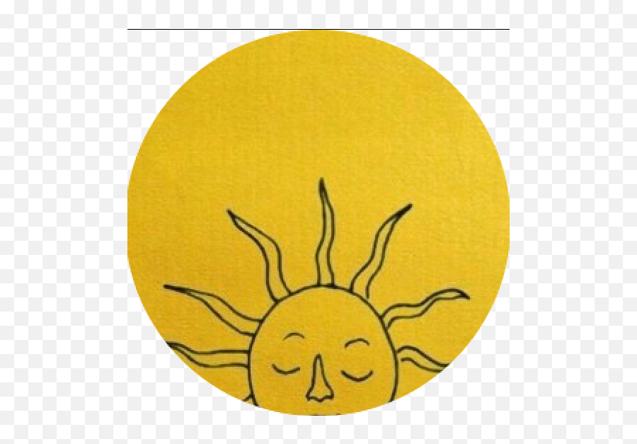 Tumblr Aesthetic Yellow Sticker By Rainyneptune - Yellow Icons Aesthetic Png Emoji,Hello Tumblr Emoticon