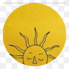 Tumblr Aesthetic Yellow Sticker By Rainyneptune - Yellow Icons Aesthetic Png Emoji,Hello Tumblr Emoticon