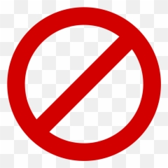 Line Through It Transparent Png Images - No Clipart Emoji,Circle Strike Emoticon