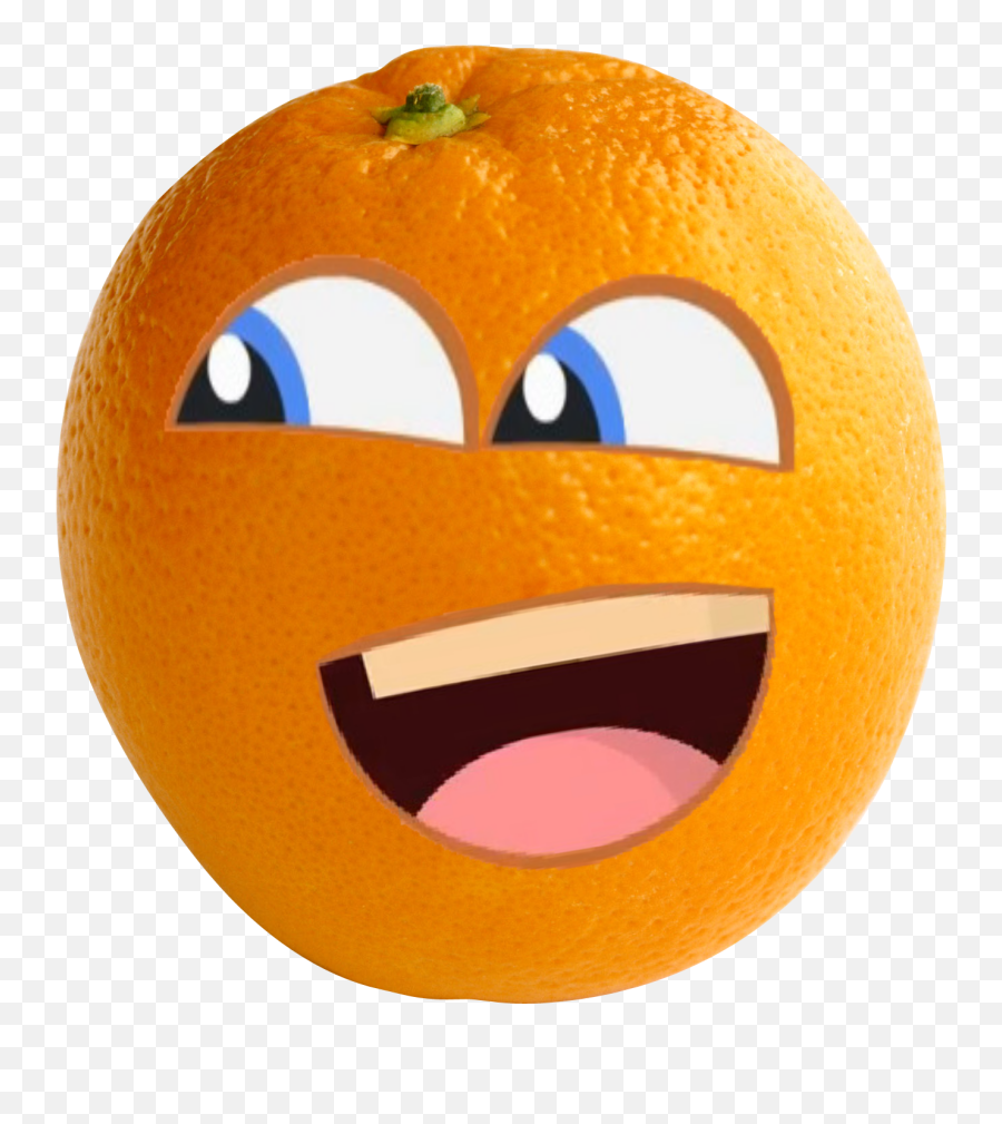 Download Hd Annoying Orange Smile - Wikia Transparent Png Transparent Annoying Orange Logo Emoji,:/ Emoticon Annoying