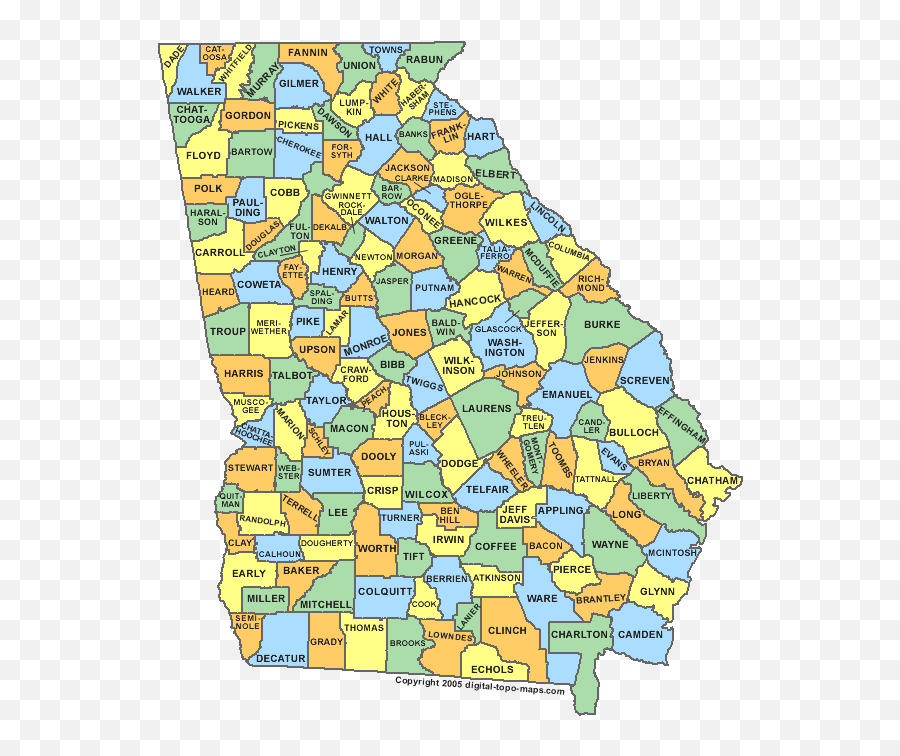 Georgia United States Genealogy U2022 Familysearch - Georgia Counties Map Emoji,Emojis In Ancestry Messaging