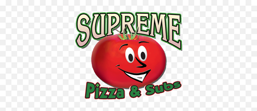 Supreme Pizza U0026 Subs Menu In East Greenwich Rhode Island Usa - Supreme Pizza Logo Emoji,Cheesesteak Emoticon