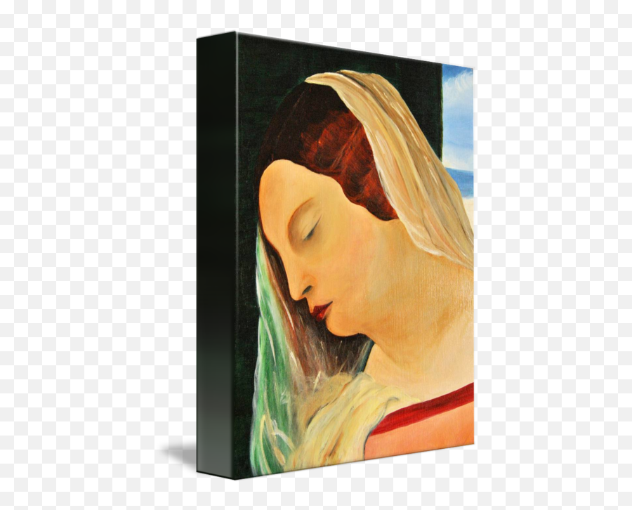 Lady Madonna - Fine Arts Emoji,Painting Expressing Emotions