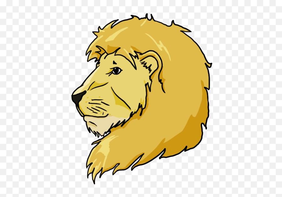 Best New Lion Drawing Easy For Kids - Drawing For Kids Lion Face Emoji,How To Draw A Lion Emoji