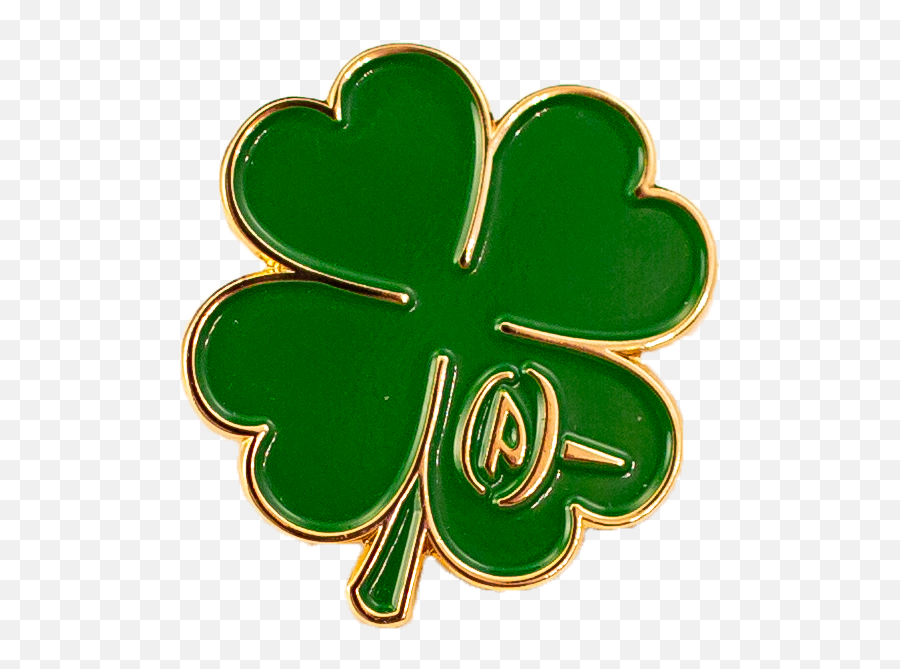 Shamrock Lapel Pins - Clover Emoji,Irish Clover Emoji