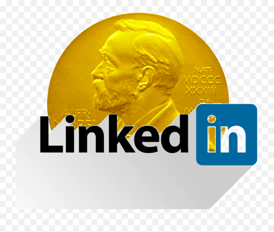 Satire Man Wins Nobel For Linkedin Profile Wife Files For - Language Emoji,Revelation Emoticons