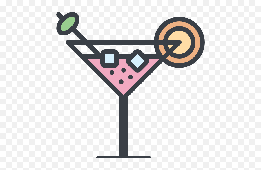 Cocktail Drink Free Icon Of Epic Landing Page Icons - Icono De Coctel Png Emoji,Facebook Emoticons Drinks