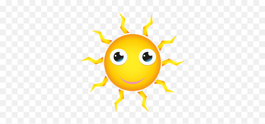 80 Free Yellow Eyes U0026 Yellow Vectors - Pixabay Cartoon Sun Small Emoji,Star Eyes Emoji