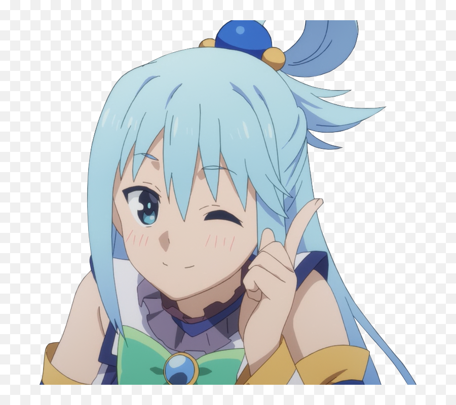 Konosubau201d Stickers Set For Telegram - Aqua Konosuba Sticker Emoji,Megumin Emoji