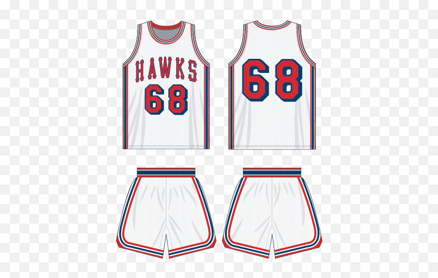Basketball Uniforms Atlanta Hawks 196869 - 196970 Emoji,Atlanta Hawks Basketball Schedule In Emojis