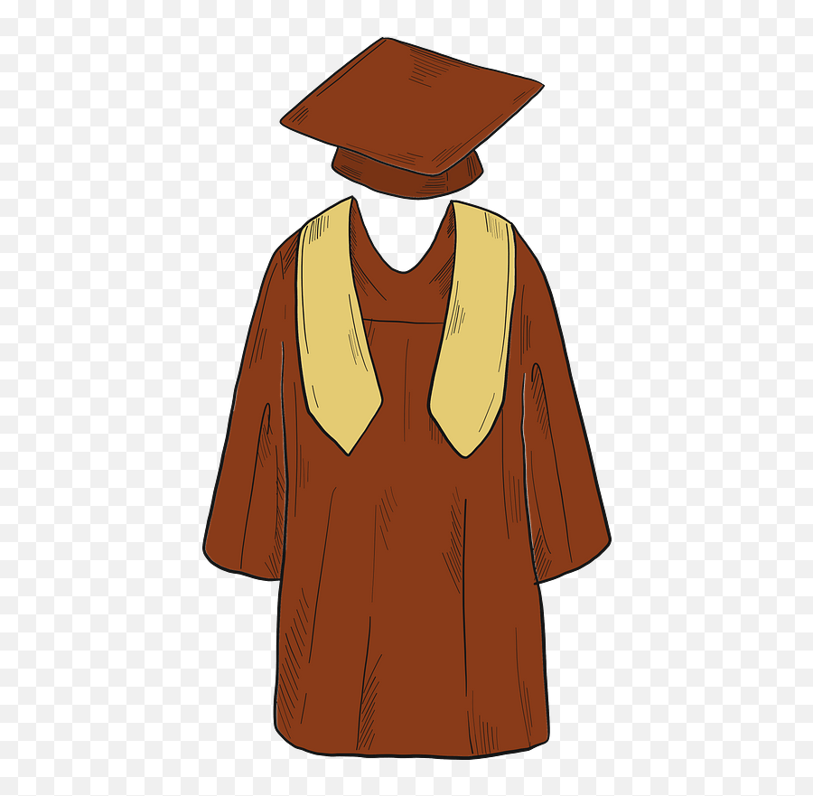 Cap And Gown Clipart Free Download Transparent Png Creazilla Emoji,Emoji Grad