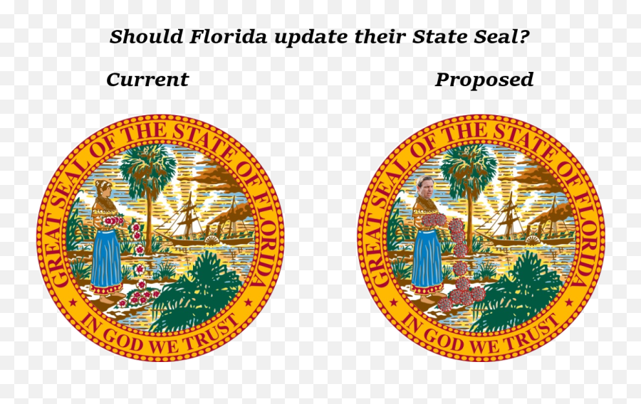 Updates Proposed To Florida Official State Seal R Emoji,Propose Emoji Text