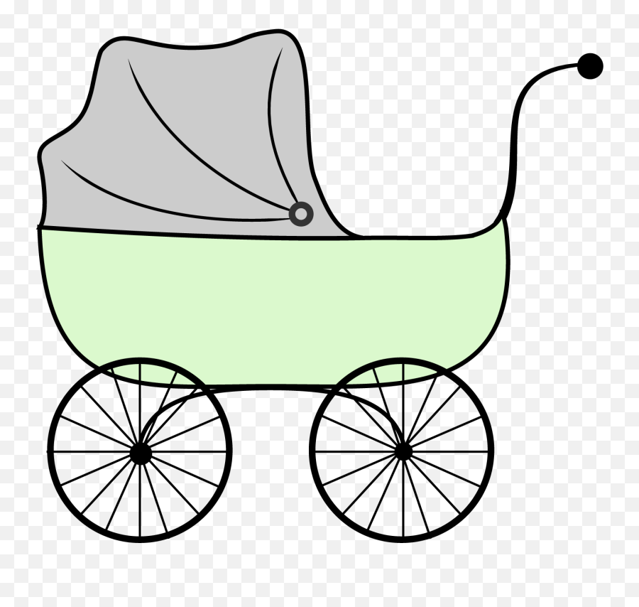 Free Baby Carriage Clipart Download - Stroller Clipart Emoji,Stroller Emoji