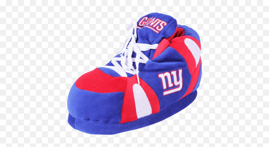 New York Giants Slippers - Round Toe Emoji,Womens Emoji Slippers