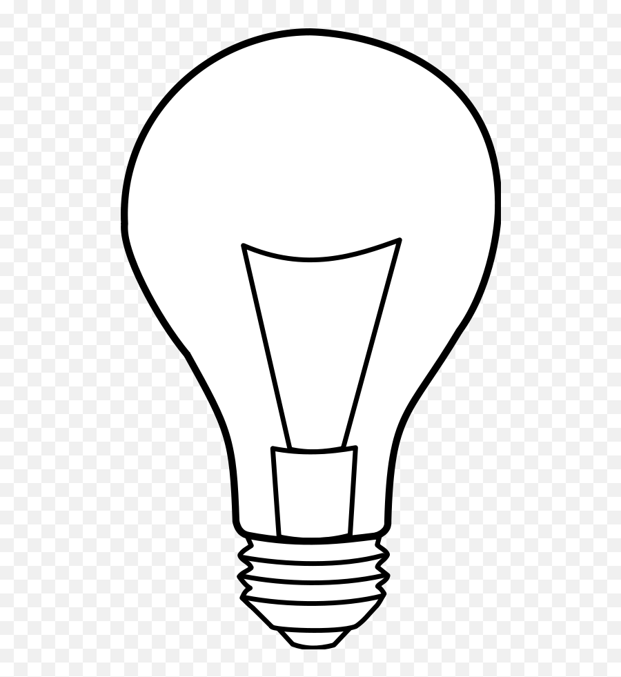 Light Bulb Lightbulb Clipart Clipartion - White Light Bulb Png Clipart Emoji,Sun Bulb Up Emoji