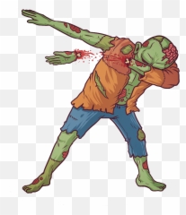 Zombies Sticker Challenge On Picsart - Zombie Dab Cartoon Png Emoji,Zombie Emoji