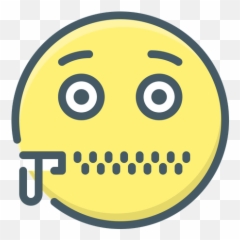 Zipper Emoji Emoji Icon Of Colored - Happy,Foot Emoji