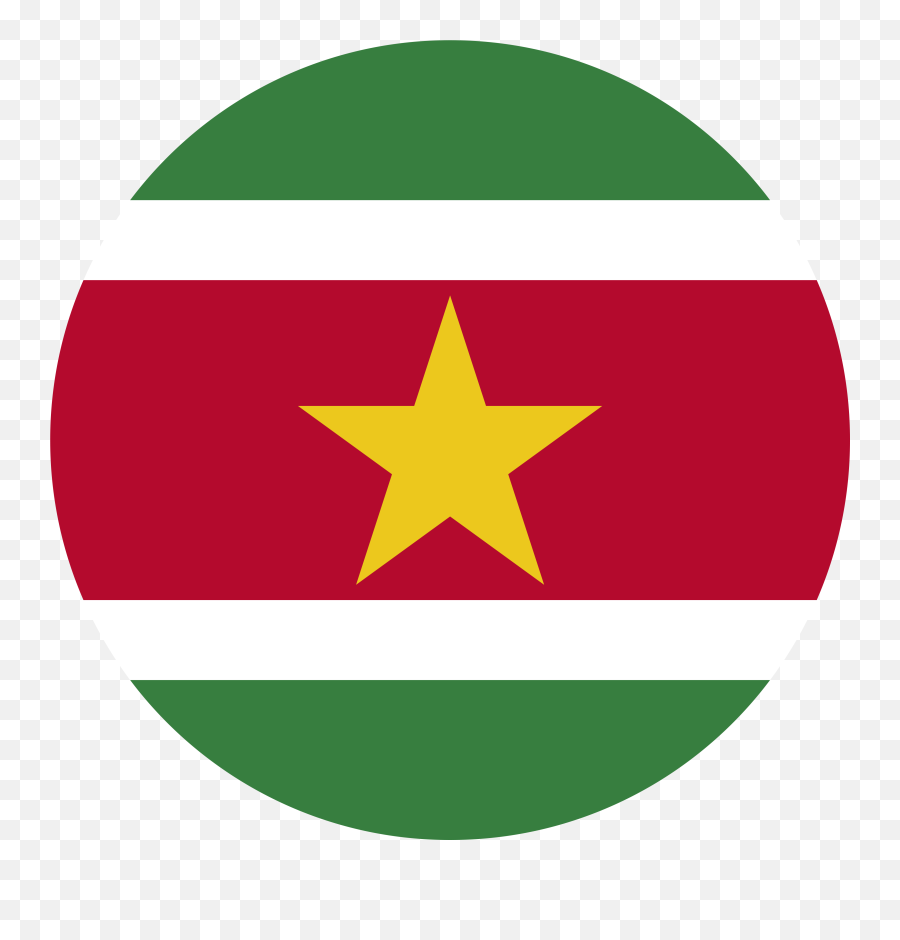 Flag Of Suriname Flag Download - Suriname Flag Icon Emoji,Palestine Emoji