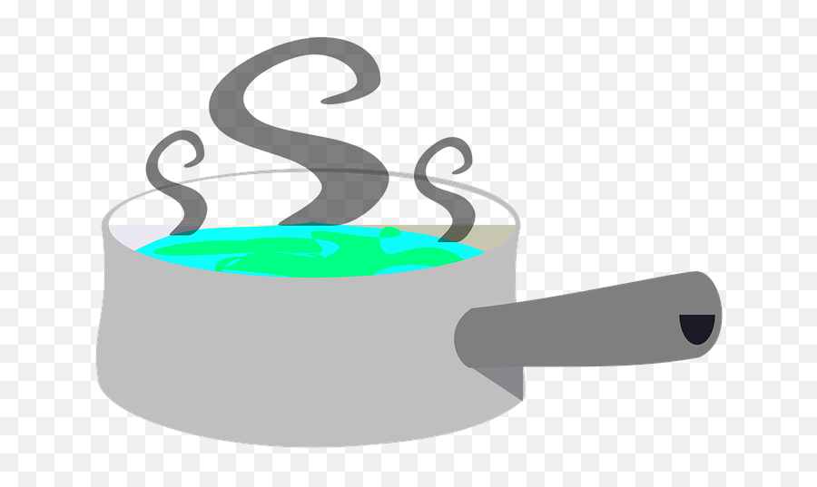 Free Boiling Pot Vectors - Conduction Convection Radiation Emoji,Emotions Boiling