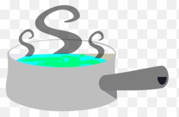 Free Boiling Pot Vectors - Conduction Convection Radiation Emoji,Emotions Boiling