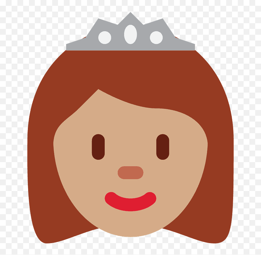 Princess Emoji With Medium Skin Tone Meaning And Pictures - Princess Emoji Twitter,Skull And Crossbones Emoji