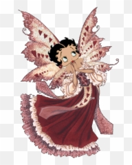 Betty Boop - Valentine Fairy Amy Brown Emoji,Cantinflas Emoticon