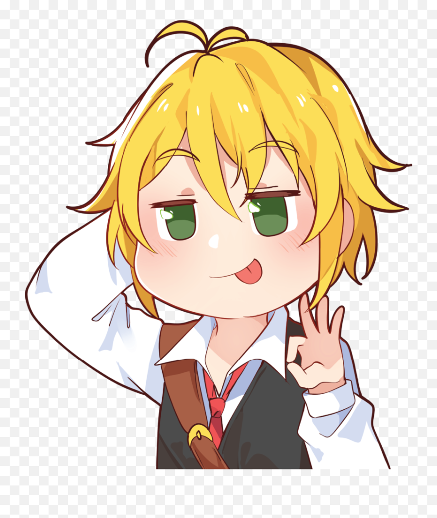 Meliodas Chibi Seven Deadly Sins - Meliodas Stickers Emoji,Can Meliodas Get His Emotions Back