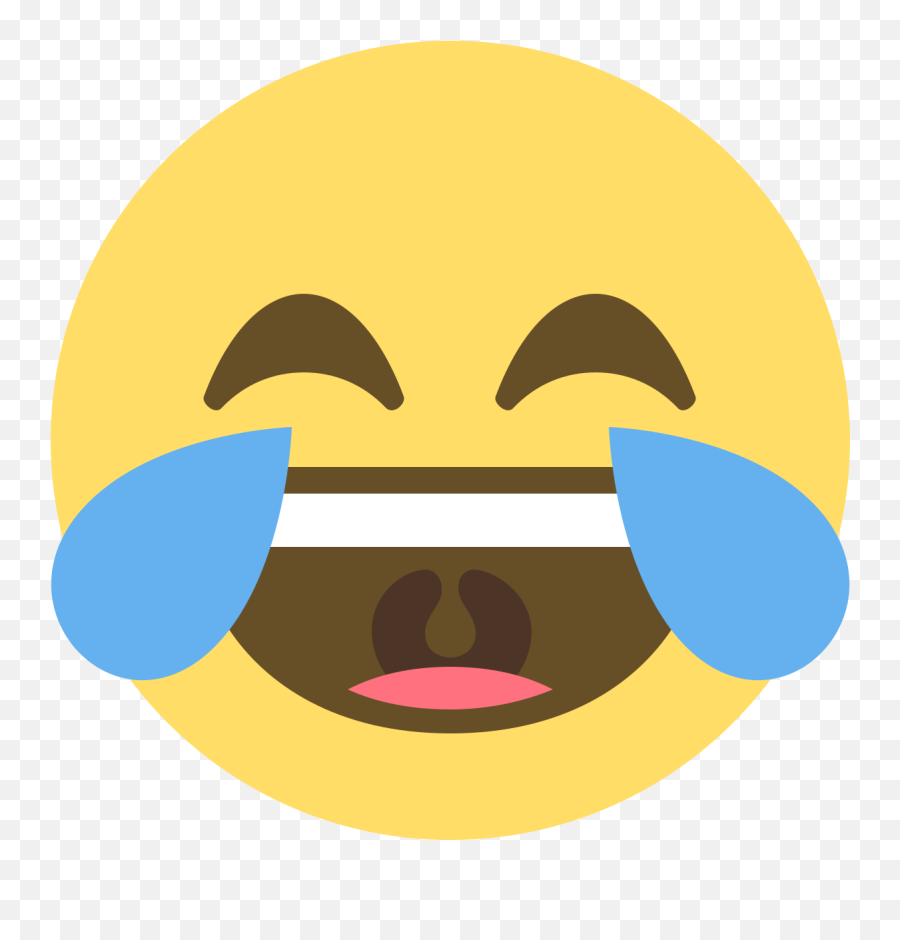 Face With Tears Of Joy Emoji - Laughing Clip Art Png,Crying Emoji