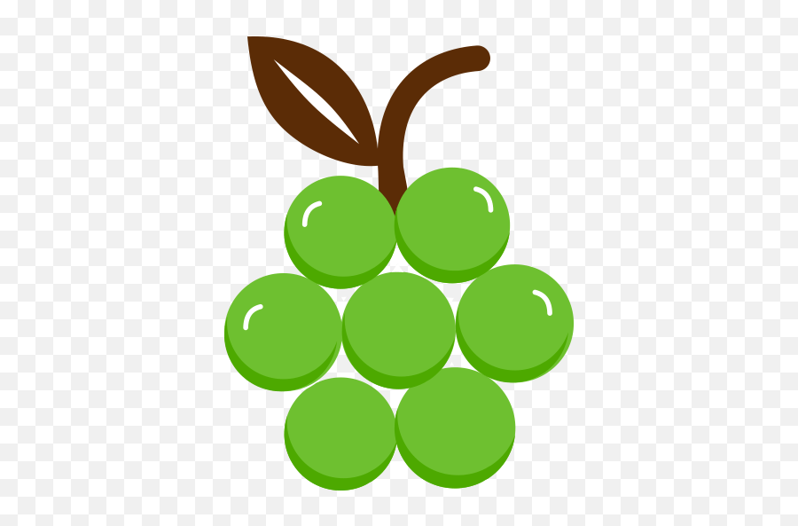 Green Grapes Icon Png And Svg Vector Free Download - Chinese Lantern Emoji,Grape Emoji